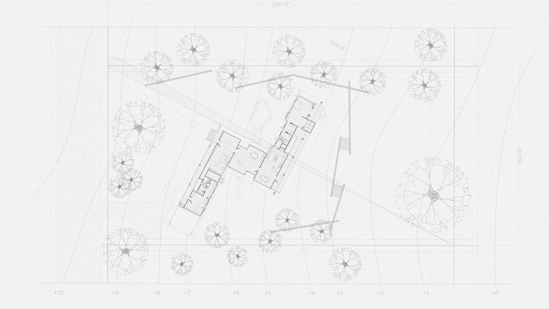 Residential Plan or Elevation Architecture CAD Drawing using Vray from Rhino, M.Arch Student Henry Rose at UTSOA, University of Texas Austin School of Architecture