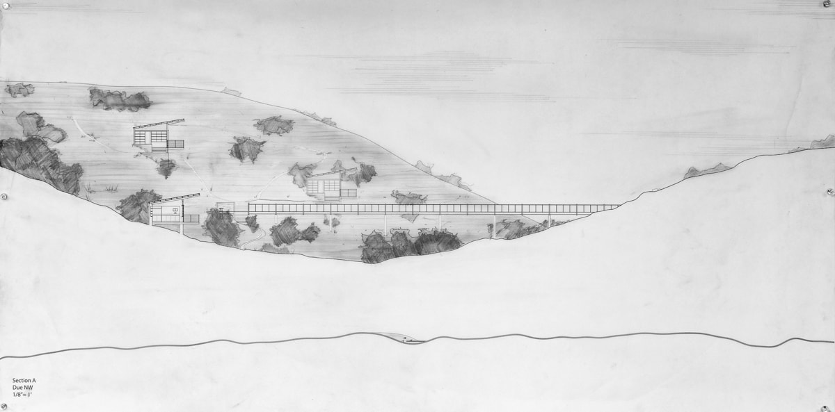 Pencil Drawing Henry Rose UTSOA Austin Architect Architecture 