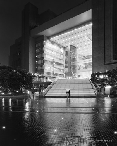 大阪駅 Osaka Station City Modern Japanese Architecture A. Henry Rose UTSOA University of Texas Austin School of Architecture Japan Japanese 35mm Film Photography 日本
